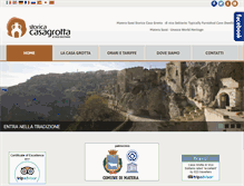 Tablet Screenshot of casagrotta.it